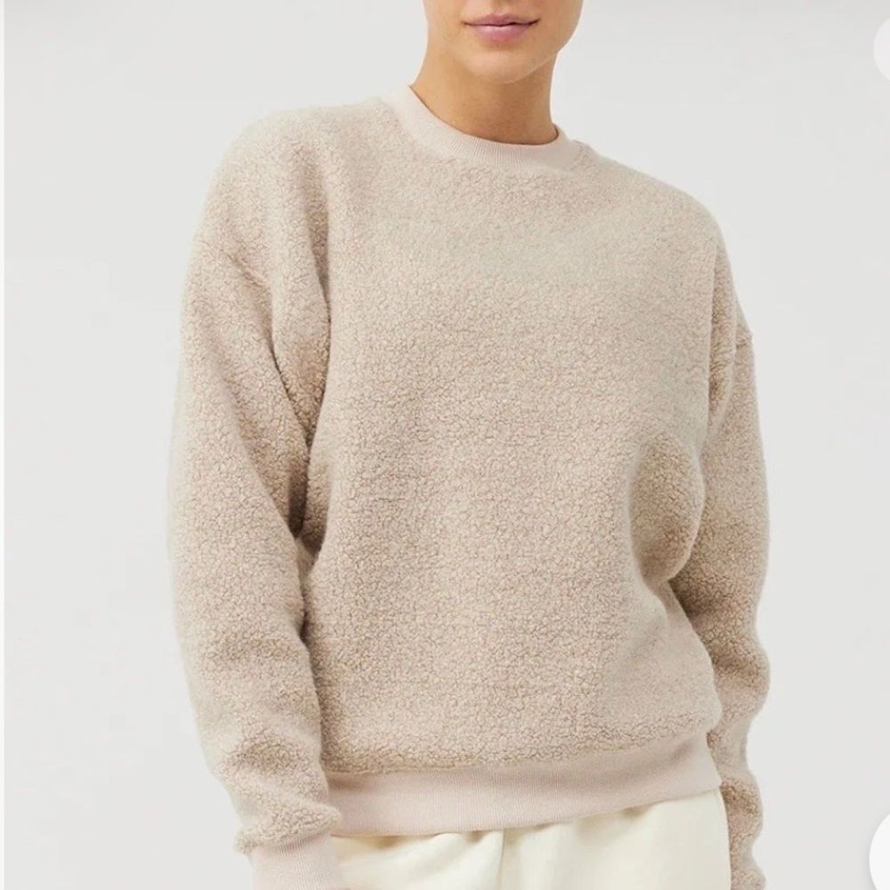 OUTDOOR VOICES MegaFleece Teddy Sweatshirt Small Medium